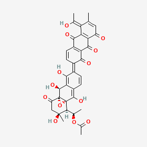 molecular formula C36H30O13 B12383327 Julichrome Q3.5 