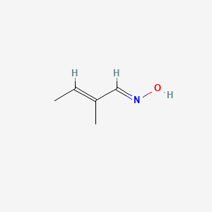 molecular formula C5H9NO B1238333 Tigladoxime CAS No. 28052-08-6