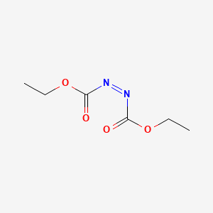molecular formula C6H10N2O4 B1238336 Ethyl azodicarboxylate CAS No. 4143-60-6