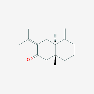 molecular formula C15H22O B12383394 Selina-4(15),7(11)-dien-8-one 