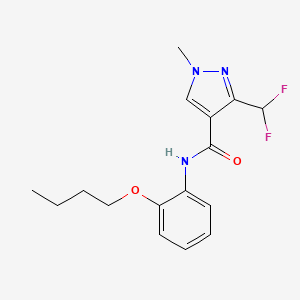 molecular formula C16H19F2N3O2 B12383466 Sdh-IN-5 