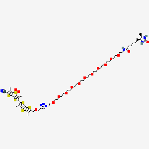 molecular formula C59H83N7O16S6 B12383472 SupraFlipper 31 