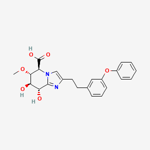 molecular formula C23H24N2O6 B12383492 Hpse1-IN-2 