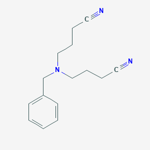 B123835 4,4'-[(Phenylmethyl)imino]bisbutanenitrile CAS No. 78217-67-1