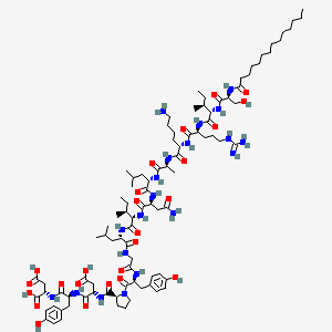 molecular formula C93H150N20O25 B12383511 mSIRK 