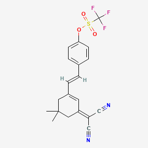 molecular formula C20H17F3N2O3S B12383557 Nir-FP 