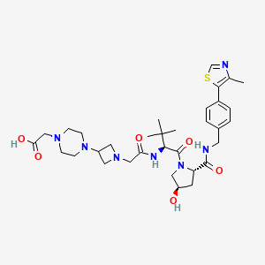 molecular formula C33H47N7O6S B12383596 E3 Ligase Ligand-linker Conjugate 85 