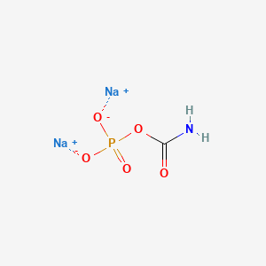 molecular formula CH2NNa2O5P B12383618 Disodium carbamyl phosphate 