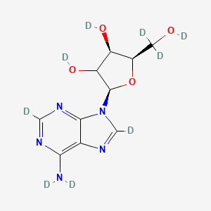 molecular formula C10H13N5O4 B12383622 Adenosine-d9 