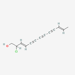 2-Chloro-3,11-tridecadiene-5,7,9-triyn-1-ol