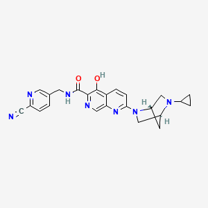 molecular formula C24H23N7O2 B12383691 Phd-IN-1 