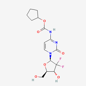 molecular formula C15H19F2N3O6 B12383711 C-Gem 