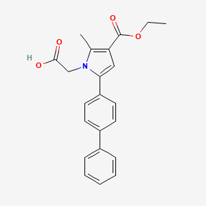 molecular formula C22H21NO4 B12383728 Cox-1/2-IN-6 