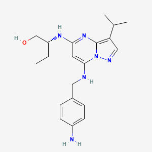 molecular formula C20H28N6O B12383771 (R)-PROTAC CDK9 ligand-1 