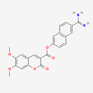 molecular formula C23H18N2O6 B12383777 FXIIa-IN-2 