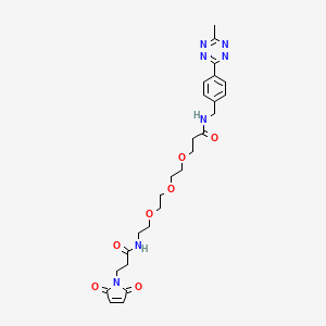 molecular formula C26H33N7O7 B12383802 Me-Tet-PEG3-Maleimide 