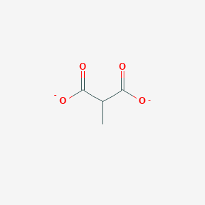 molecular formula C4H4O4-2 B1238390 Methylmalonate(2-) 