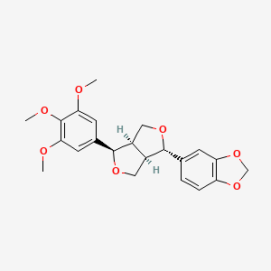 molecular formula C22H24O7 B12383986 Epiaschantin 