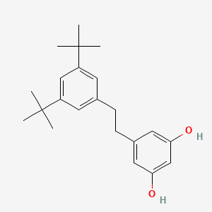 molecular formula C22H30O2 B12384007 Anti-inflammatory agent 60 