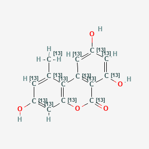 molecular formula C14H10O5 B12384024 Alternariol-13C14 