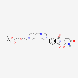 molecular formula C31H43N5O7 B12384057 E3 Ligase Ligand-linker Conjugate 18 