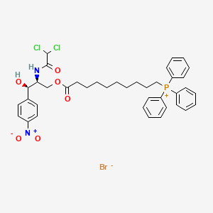 molecular formula C39H44BrCl2N2O6P B12384076 Anti-MRSA agent 9 