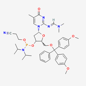 molecular formula C43H55N6O7P B12384077 isoG Nucleoside-1 