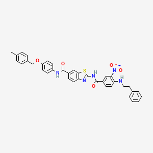 molecular formula C37H31N5O5S B12384103 Bcl-2-IN-14 