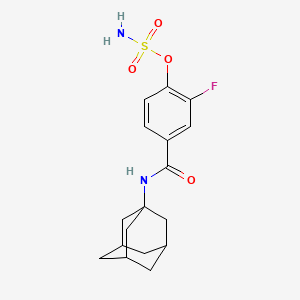 molecular formula C17H21FN2O4S B12384107 Adam-20-S 