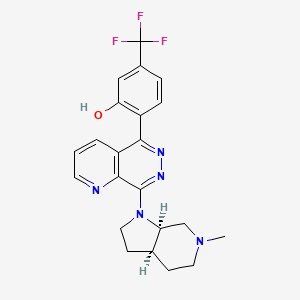 molecular formula C22H22F3N5O B12384124 Nlrp3-IN-37 