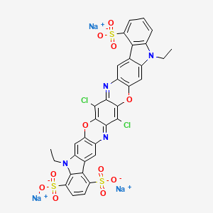 molecular formula C34H19Cl2N4Na3O11S3 B12384140 Direct Blue 108 