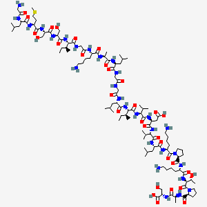 molecular formula C110H194N28O32S B12384159 Aurein 5.2 