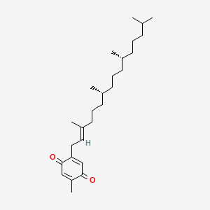 molecular formula C27H44O2 B1238416 2-Methyl-5-phytylbenzoquinone CAS No. 96888-50-5