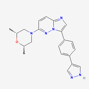 molecular formula C21H22N6O B12384174 Flt3-IN-25 