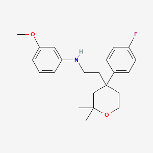 molecular formula C22H28FNO2 B12384205 Icmt-IN-27 