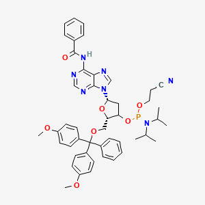 molecular formula C47H52N7O7P B12384284 DMT-L-dA(bz) Phosphoramidite 