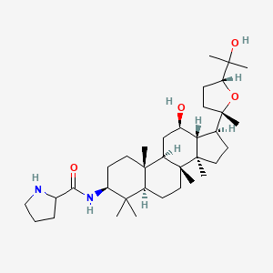 molecular formula C35H60N2O4 B12384290 P-gp inhibitor 15 