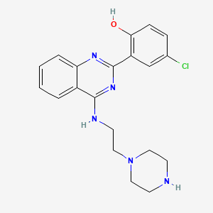 molecular formula C20H22ClN5O B12384299 Egfr-IN-98 