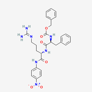 molecular formula C29H33N7O6 B12384320 Z-Phe-Arg-PNA 