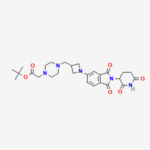 molecular formula C27H35N5O6 B12384324 E3 Ligase Ligand-linker Conjugate 79 