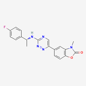 molecular formula C19H16FN5O2 B12384335 GPR55 agonist 4 