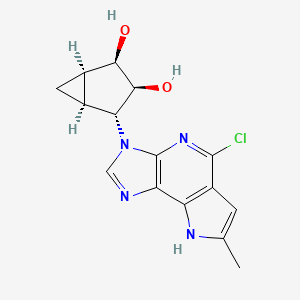 molecular formula C15H15ClN4O2 B12384369 A3AR agonist 3 