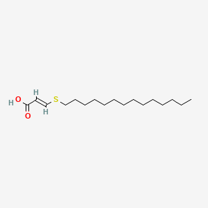 molecular formula C17H32O2S B1238437 Tetradecylthioacrylate CAS No. 63378-78-9