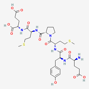 molecular formula C34H50N6O12S2 B12384402 EE epitope 