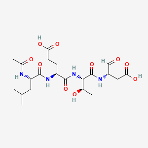 molecular formula C21H34N4O10 B12384420 Ac-LETD-CHO 