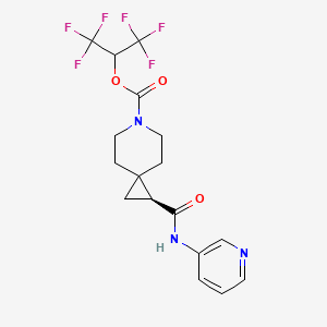 molecular formula C17H17F6N3O3 B12384431 Magl-IN-14 