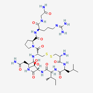 molecular formula C39H68N14O11S2 B12384432 (D-Arg8)-Inotocin 