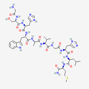 molecular formula C49H72N16O11S B12384489 GRP20 C29, frog 