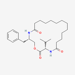 molecular formula C27H42N2O4 B12384519 P-gp inhibitor 21 