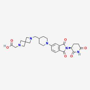 molecular formula C26H31N5O6 B12384521 E3 Ligase Ligand-linker Conjugate 100 